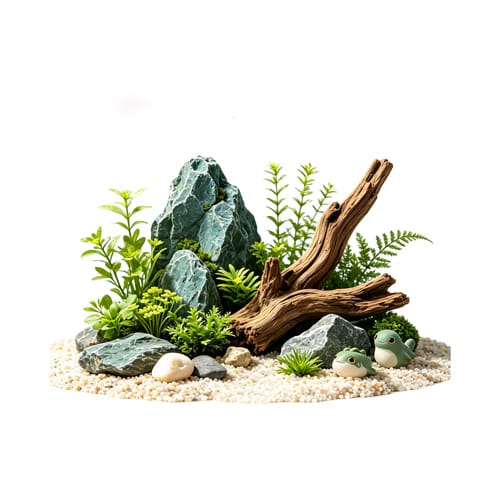 Aquascaping decor product category